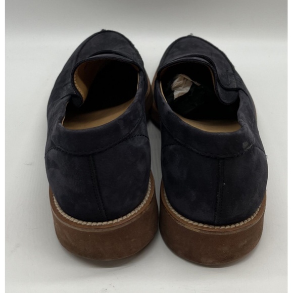 Tod\'s Navy Mocassino Gomma Super Sottile Slip-On Casual Loafer sz 8.5 main image 5